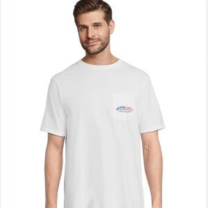Vineyard Vines Surf Flag Short Sleeve Pocket Tee XL NWT